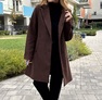 Arabella kabát mogyoró barna – Innova Fashion – 3. kép